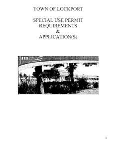 SpecialUsePermitRequirementsApplication-1 – Town of Lockport, NY